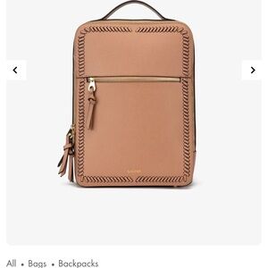 Kaya 15 inch Laptop Backpack in Caramel Calpak Brown Women's Backpack